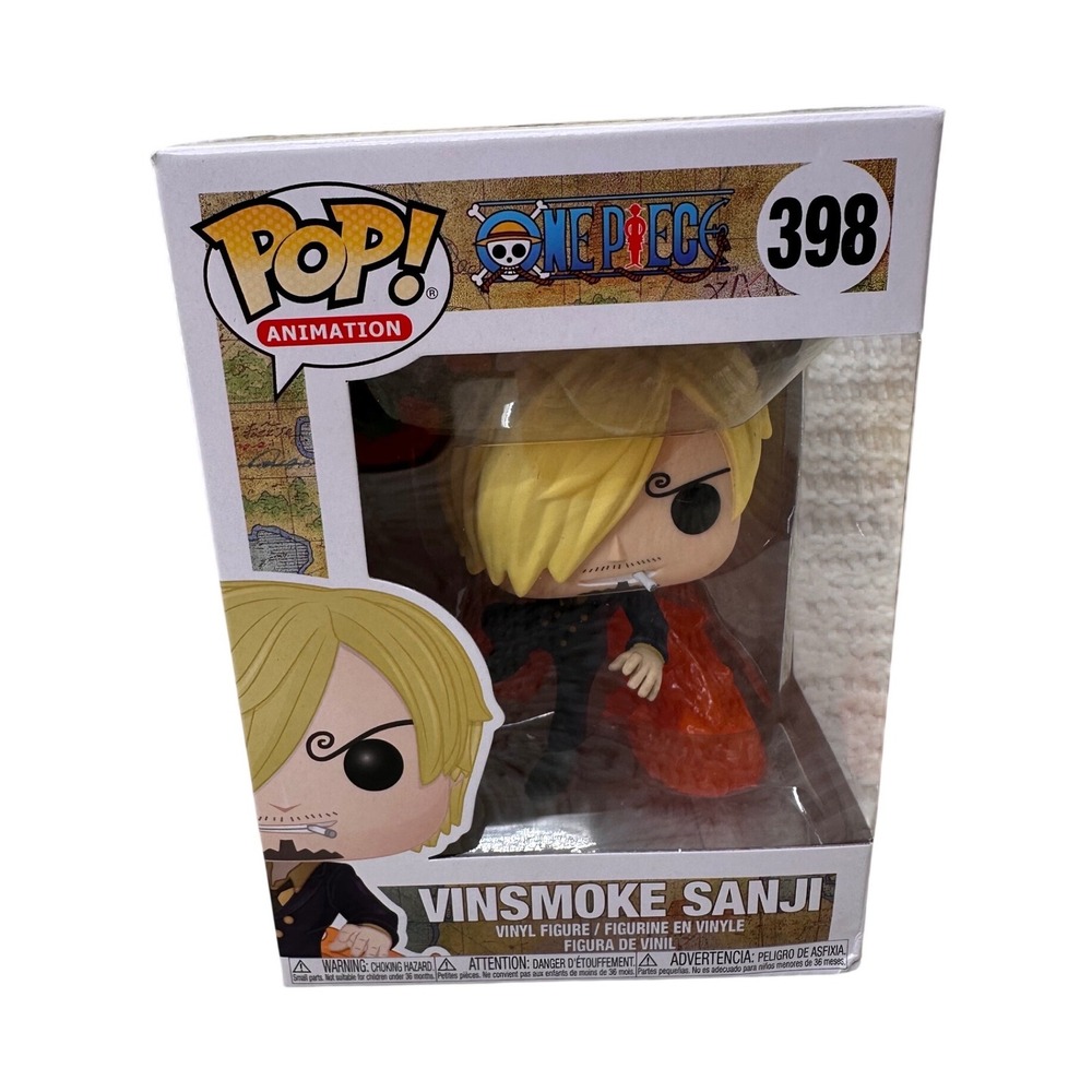 Funko‎ Pop One Piece Vinsmoke Sanji 398 Vinyl Figure Anime Collectible Toy New